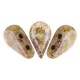 Les perles par Puca® Amos beads Opaque mix rose-gold ceramic 03000/15695